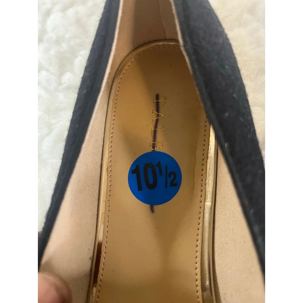 Talbots Ryan Embroidered Dog Loafer- Flannel Women Size 10.5 - Picture 3 of 9